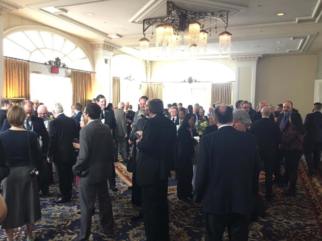 ASETMat's tweet image. The ASET President Reception is in full swing! @ASETmembers