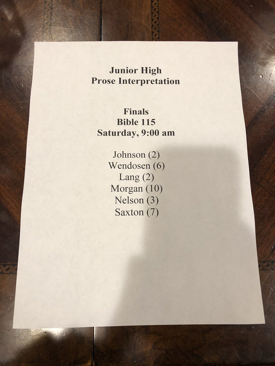 TxCSIT's tweet photo. JH Prose Breaks. https://t.co/bPRO6uf4X5