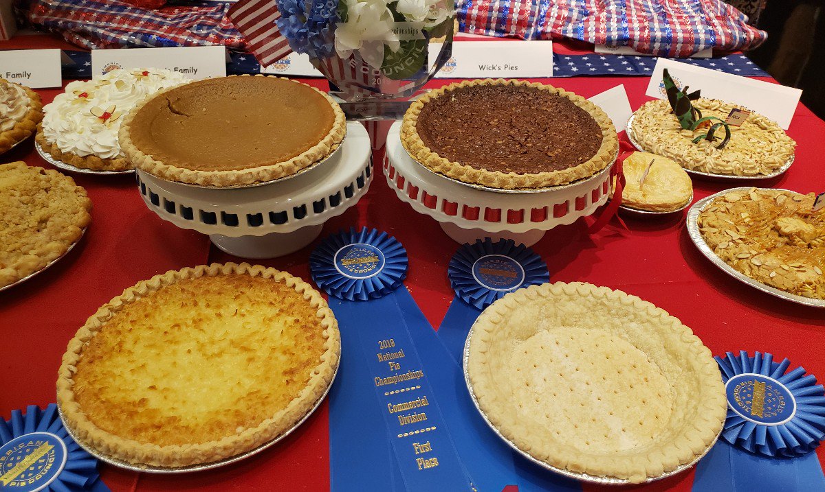 It was a BIG year for us 4 of 8 entries won first prize! German Chocolate, Coconut Cream, Peanut Butter and (for the 2nd year in a row) our 9" Pie Shell WON!