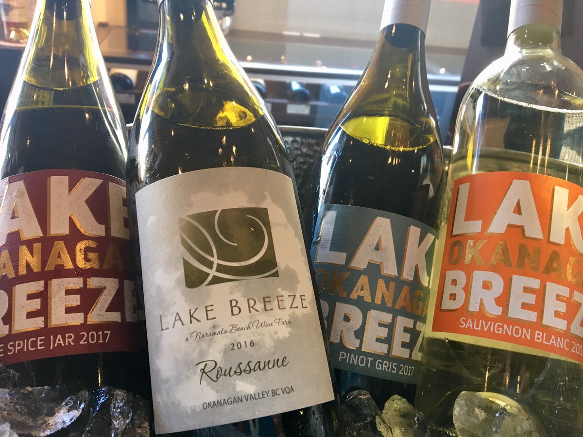 Drop in for a taste of <a href="/LakeBreezeWines/">Lake Breeze</a> <a href="/MyLiquorStore/">My Liquor Store</a> #Burrard until 7pm #BCWine #NaramataWine