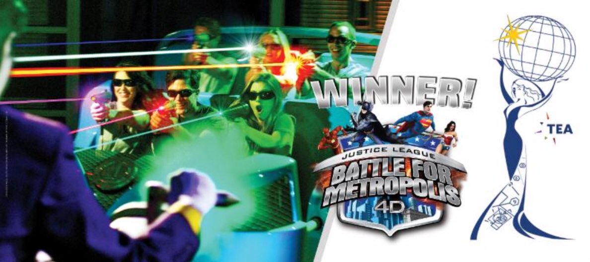 SallyDarkRides's tweet photo. Time to celebrate!!! Congratulations @SFMagicMountain and everyone that worked on #JusticeLeague #BattleForMetropolis and THANK YOU to all of our industry peers for this recognition. We are honored and can’t wait to celebrate with you all tomorrow at the #TEAtheas https://t.co/BPIBnBGWqg