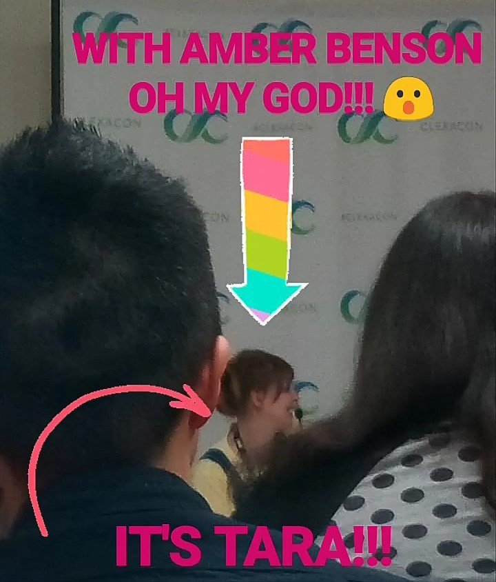 ComingOutPod's tweet photo. Now at @lezhangoutpod's PACKED live taping, with Kia Barnes and AMBER BENSON OH MY GOD!!! 😮😍😭 #ClexaCon2019 #lezhangoutpod #buffyandfaith4EVA #buffaith #shouldvebeengay https://t.co/YuGNRsDpCE