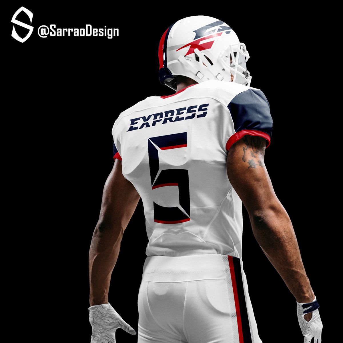 SarraoDesign's tweet photo. Detalhes da nossa releitura do uniforme do Memphis Express, da antiga AAF.
Instagram: @SarraoDesign
#AAF #AAFBrasil #football #futebolamericano #esporte #sports #sportsdesign #uniform #designesportivo #brazilfootball #arte #digitalart #webpixum
Modelo editável vem do @webpixum https://t.co/Sx2ReDTpYw
