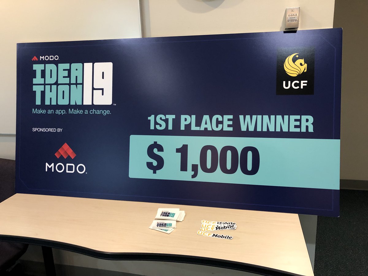 ucfmobile's tweet image. It’s @UCF’s turn! We have student groups working hard at the @modolabs #ideathon, turning campus ideas into a mobile app!