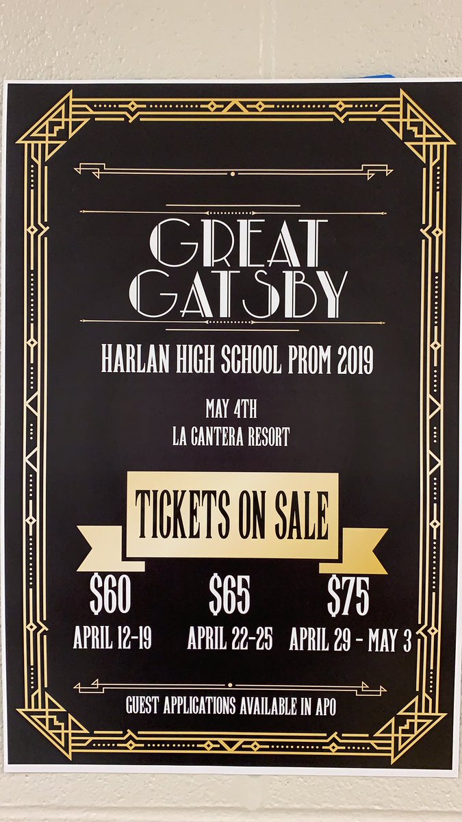 tweissler1's tweet photo. Seniors, get your prom tickets before they increase in price! https://t.co/eVuwcowBO4