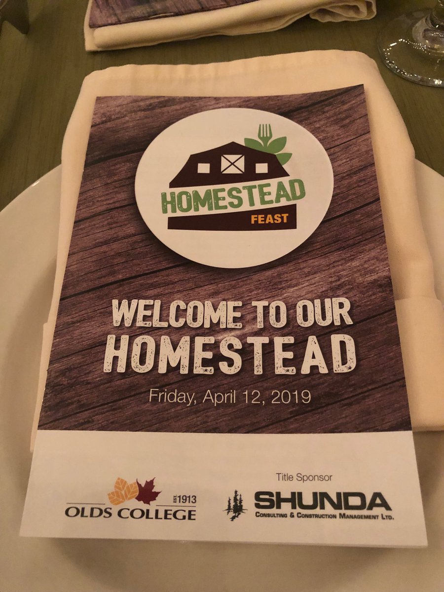So excited to be at the 2nd Annual Olds College Homestead Feast!!  #ochf #homesteadfeast #td #MyOlds