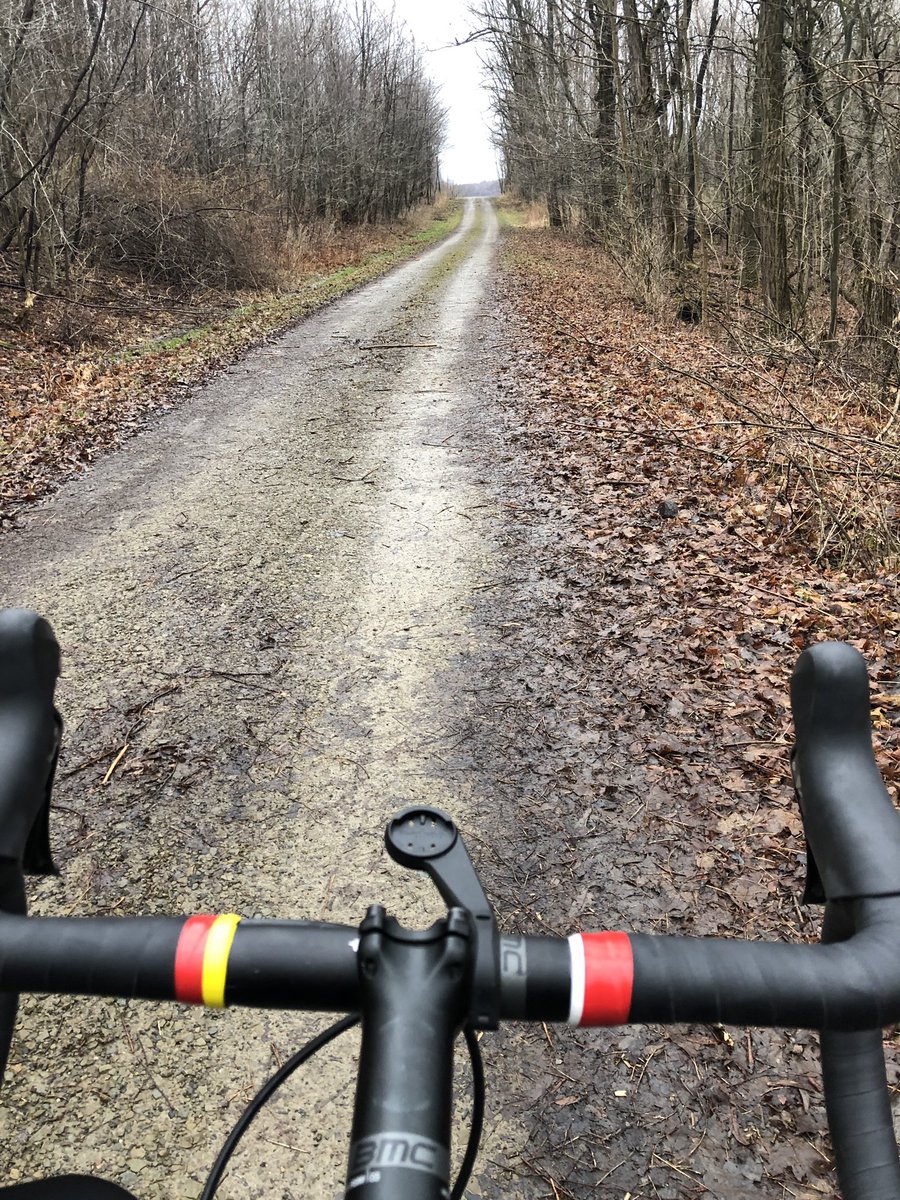 This happened this evening! Gravel &amp; Hills...