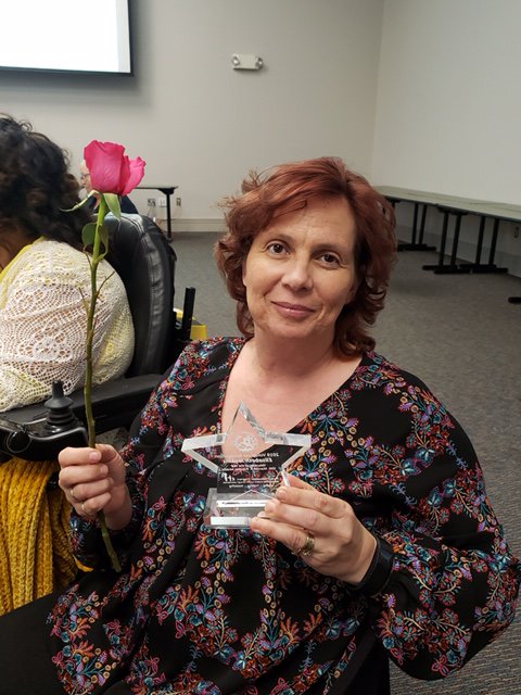 #TeamSISD  #PuentesBobcats Recap at Bobcat Country. We started the celebration of our AWESOME VOLUNTEERS this week at our Team SISD luncheon. BIG SHOUT OUT TO MRS. JENKINS FOR WINNING VOLUNTEER OF THE YEAR FOR THE DISTRICT!! WOO HOO!