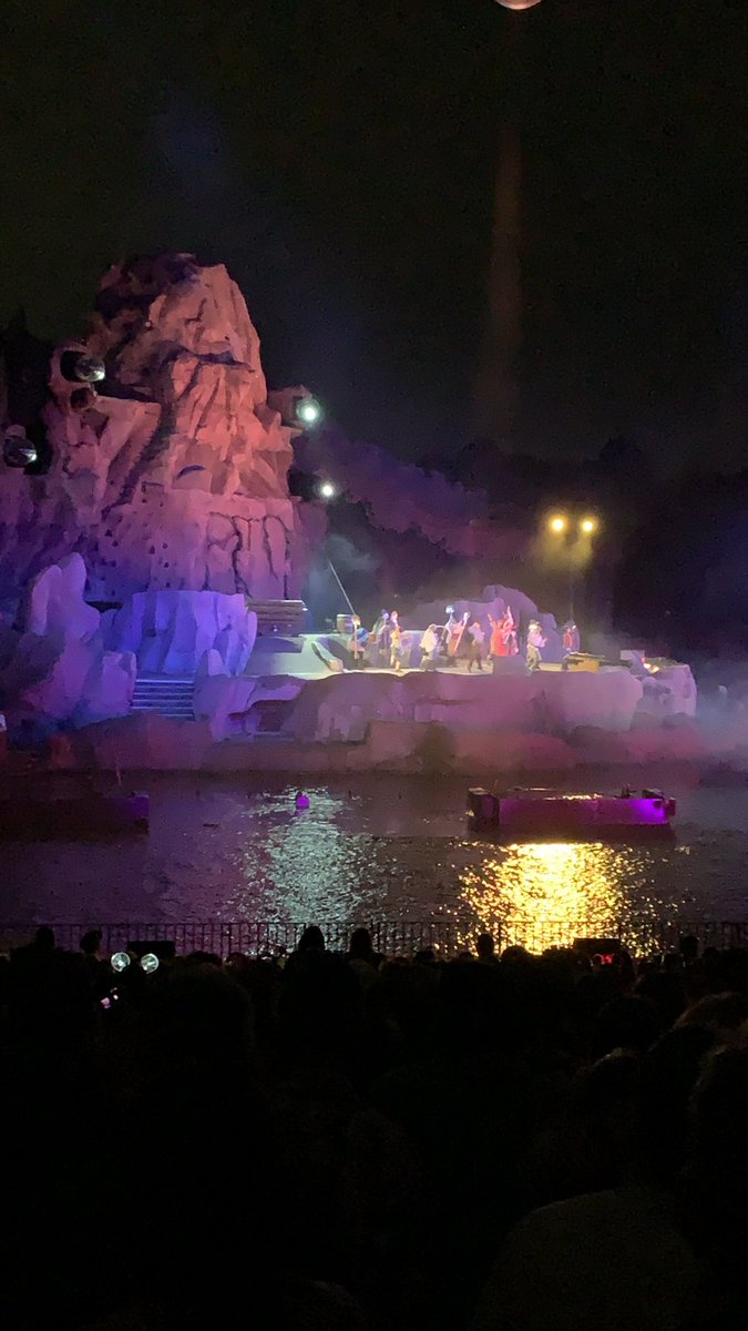 Finishing our night with Fantasmic!