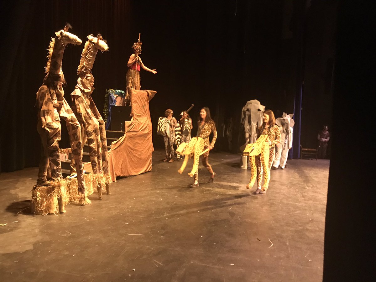 Two shows tomorrow if you are missing the action tonight. Check us out at 2 and 6:30. Thanks <a href="/HRFalconNation/">Falcon Nation</a> for use of the auditorium.