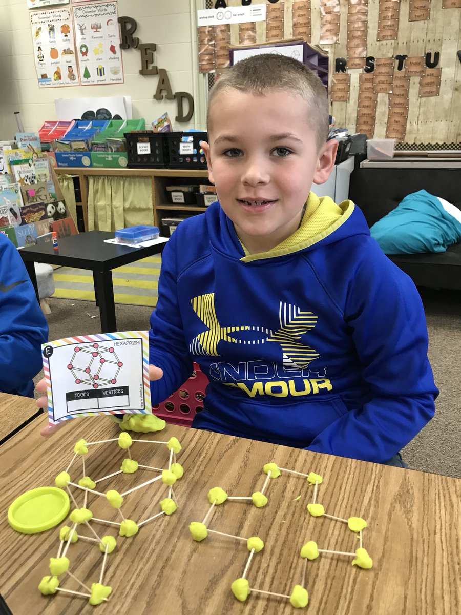 Strohscher2nd's tweet photo. Toothpick STEM Challenge: designing 2D and 3D shapes using toothpicks and playdough. #TrojanTrue https://t.co/3oPEnwHT0K