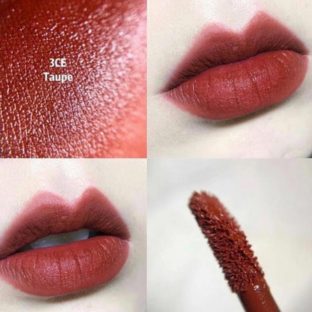 kimhanshops's tweet photo. 3ce velvet lip tint เนื้อลิปนุ่มลื่น เนื้อเวลเว็ท กลิ่นหอมมาก ที่สำคัญทาง่ายเกลี่ยง่าย ได้ลุค Matte บางเบา สีชัด คอนเฟิร์มความสีสวย สินค้าพร้อมส่ง ราคา490บาท มีให้เลือกทั้งหมด 4 เฉดสี Taupe,Goingright,Daffodil,New nude (ในวีดีโอสี Goingright) #HowToPerfect #3CE #3CEvelvetliptint https://t.co/8OXcpfYlGi