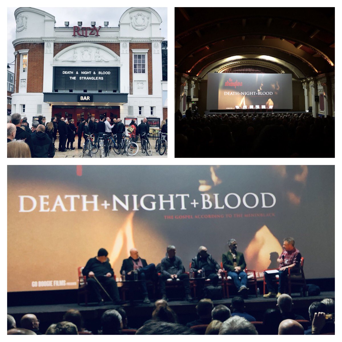 Nick Pryde (@noiseannoys) on Twitter photo A fantastic night in Brixton for a Q&A from the Stranglers and the long awaited Premier of <a href="/MrDavidBoni/">David Boni</a> film about the MenInBlack.
Spoiler alert..it’s absolutely Magnificent 👏🏻 A fantastic night in Brixton for a Q&A from the Stranglers and the long awaited Premier of <a href="/MrDavidBoni/">David Boni</a> film about the MenInBlack.
Spoiler alert..it’s absolutely Magnificent 👏🏻