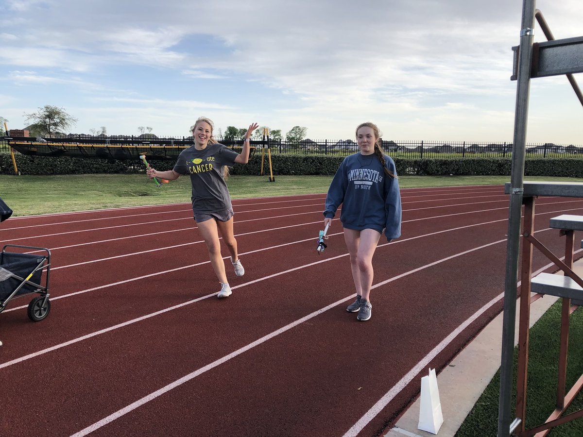 PHSMath1's tweet photo. Mu Alpha Theta rocking it as usual at Relay for Life! @PHSMath1 @SoyemiReva @woodmep @ProsperISD @ProsperHS @RelayForLife https://t.co/kGqfqToY01