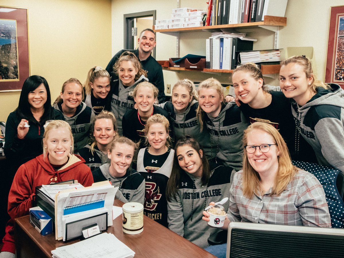 Thank you so much to @bcfieldhockey for the @jplicks afternoon treat!! What a way to end the week and start the long weekend. You guys are the best!