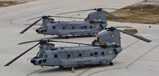 BOEING CH-47F CHINOOKThe Indian Air Force inducted the first four CH-47F (I) Chinook helicopters into its fleet of aircraft in March 2019 and will be get the remaining 11 by March 2020. Significantly boosting the heavy lift capabilities, night operations at high altitudes.