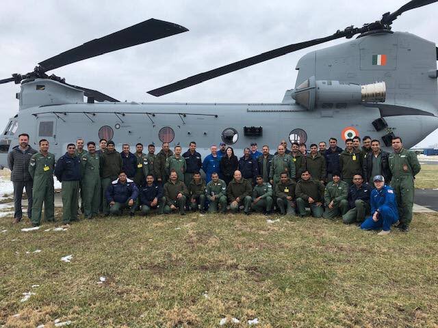 BOEING CH-47F CHINOOKThe Indian Air Force inducted the first four CH-47F (I) Chinook helicopters into its fleet of aircraft in March 2019 and will be get the remaining 11 by March 2020. Significantly boosting the heavy lift capabilities, night operations at high altitudes.