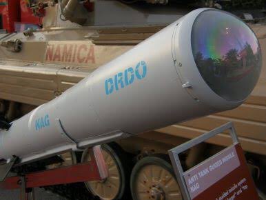 3rd Generation Anti Tank Guided Missile ATGM now called NAG or Helina ATGM has completed its successful trials with the Army and is slated to enter production by end of 2019. Developed by DRDO it’s an exclusive indigenous program & Indian Army is expected to purchase 8000 units.