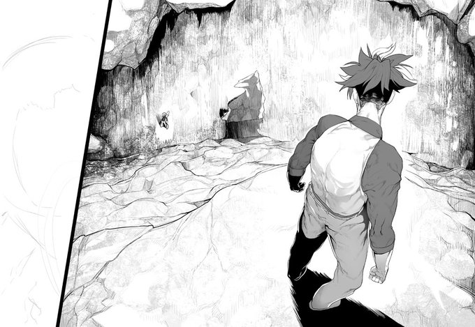 昨日貼り忘れたやーつ
ぼんじりの如きぶりぶりした背筋を持つピンク髪の男ペシェ

#創作漫画 