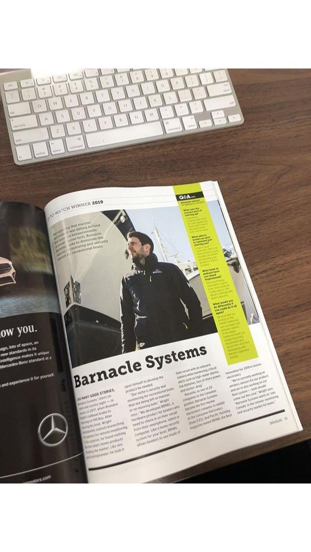 Thanks <a href="/jason/">@jason</a> for 10 consecutive MBA’s! You’ve helped me land the cover of a local tech magazine. Our boat security and monitoring product is thriving from all of your advice! #bootstrapped #twist #smartboats