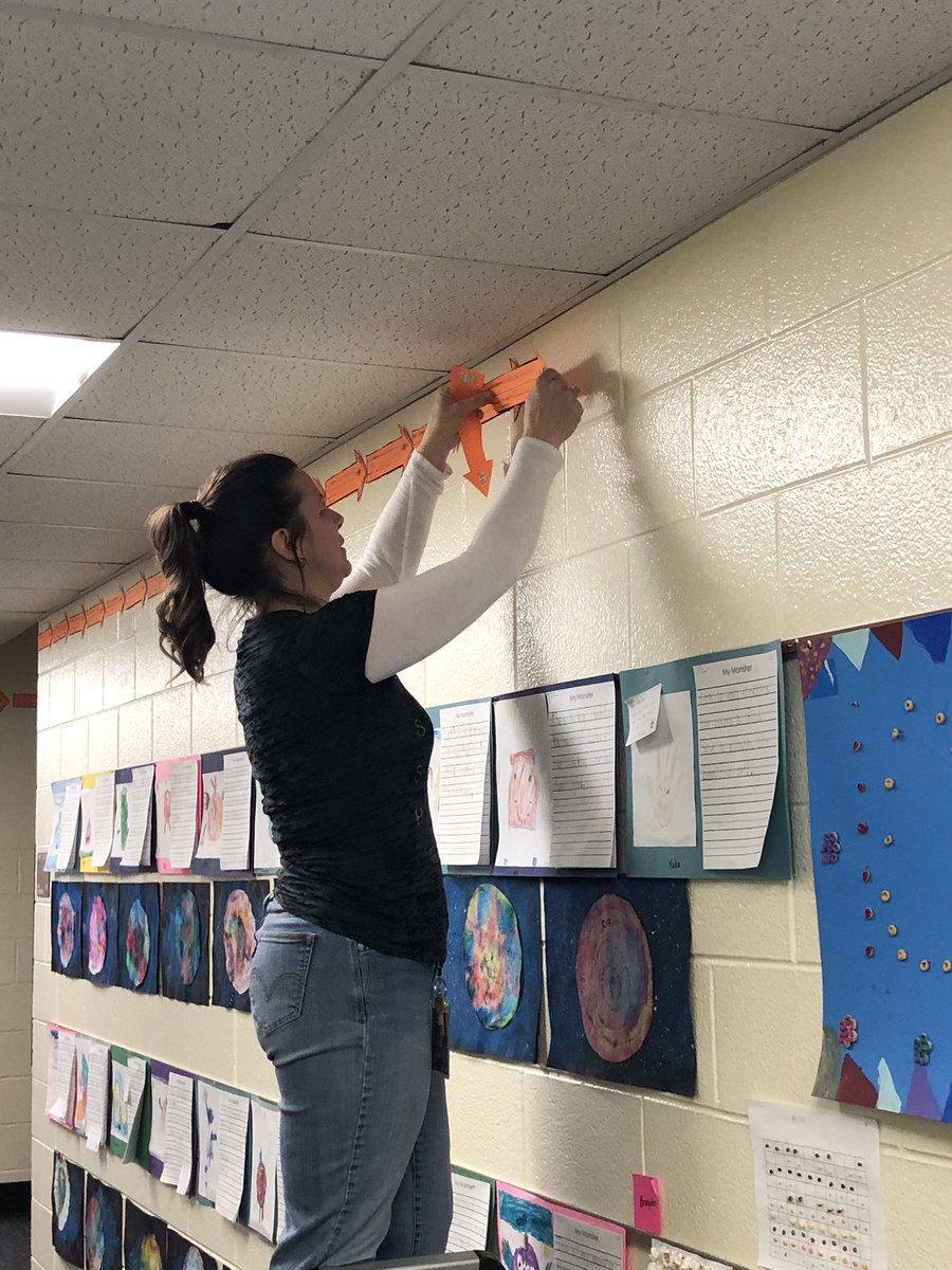 Thanks to Mrs. Rodda for wrapping Dirksen in kindness! What an awesome idea to show #RandomActsOfKindness we learned about at our last district share out on #orangeisland 🧡 #wearedirksen #SpreadHappiness