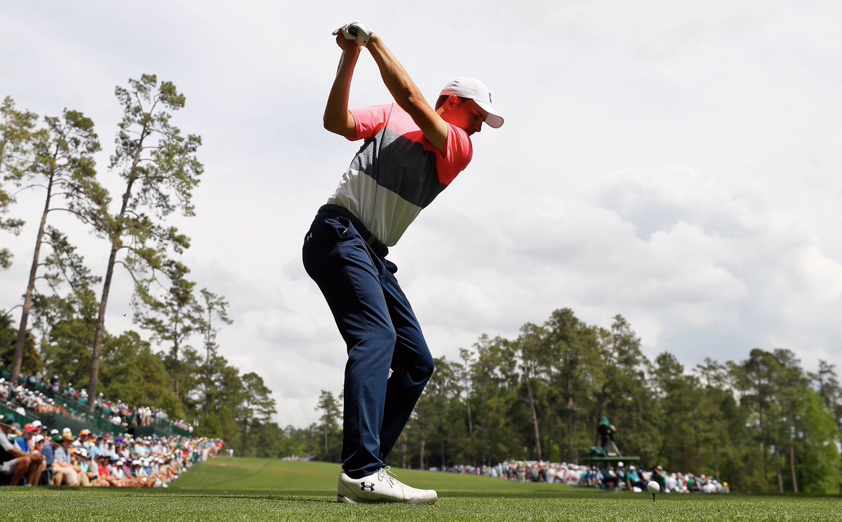 Never doubt the 💚 of a champion. After a -4 day, @JordanSpieth is back in the hunt. #UAGolf #WEWILL