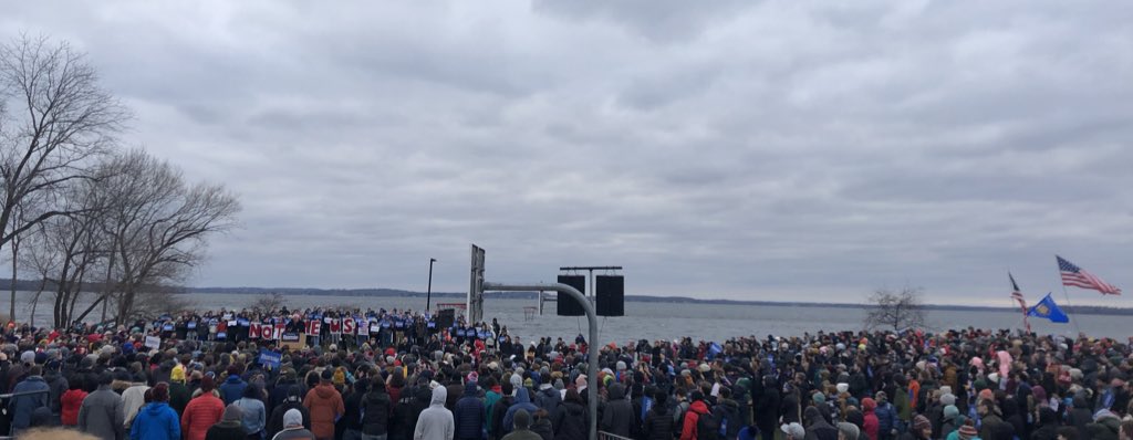 mcbyrne's tweet photo. Thank you Madison. #bernieinwi https://t.co/sBHR0GEy4a