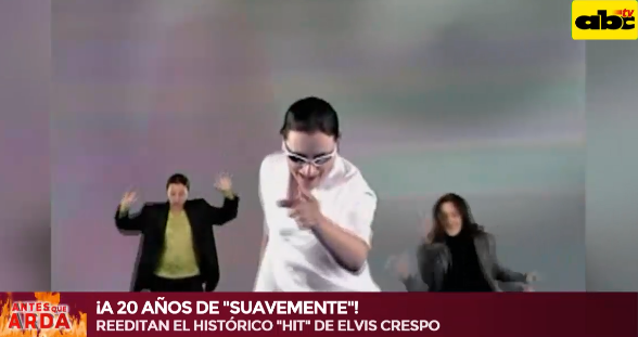 ABCTVpy's tweet photo. 🎶Cuando tú me besas me siento en el aire. Por eso cuando te veo comienzo a besarte🎶.
🎂 El hit de Elvis Crespo cumplió ¡20 años!
#AntesQueArda🔥 #LaPreviaPy
📲 Seguinos en https://t.co/ZvwJlbwdHn #ABCTVpy https://t.co/8rtjR0M0tK