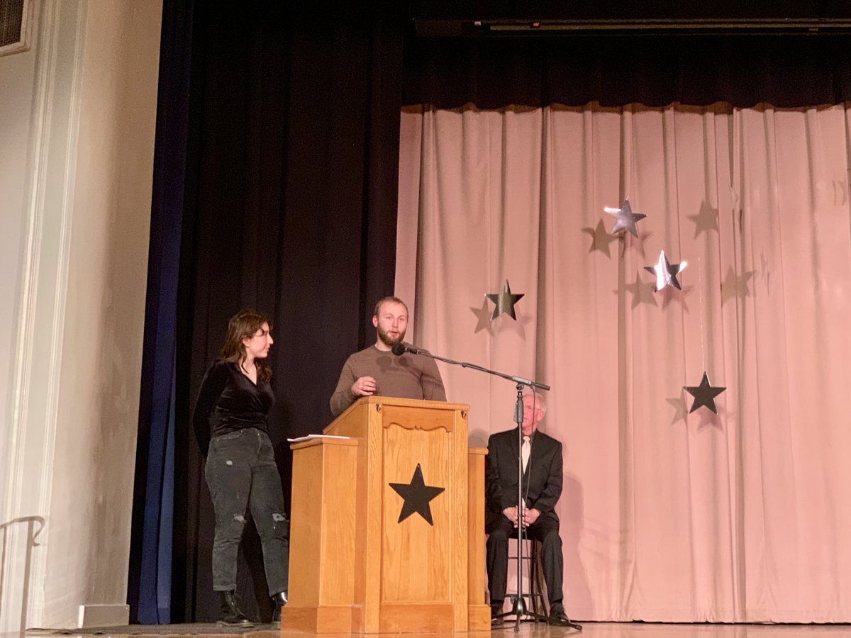 Congrats to <a href="/DEAROGERS19/">Dea + Rogers</a> on winning the <a href="/HCStudentAssoc/">HC Student Association</a> presidential race! 🥳 Read about their victory online at: hccollegian.com/?p=1010

<a href="/HastingsCollege/">Hastings College</a>