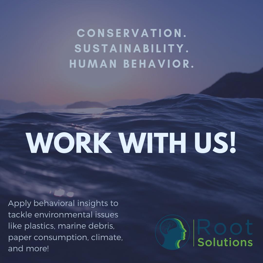 Root_Solutions's tweet photo. Interested in the intersection of #environment + #humanbehavior? Come work with us! We are seeking volunteers for spring and summer 2019! https://t.co/m8oT6LO55D #behaviorchange #sustainablebehavior #behavioralscience https://t.co/IjaZzr0nH2