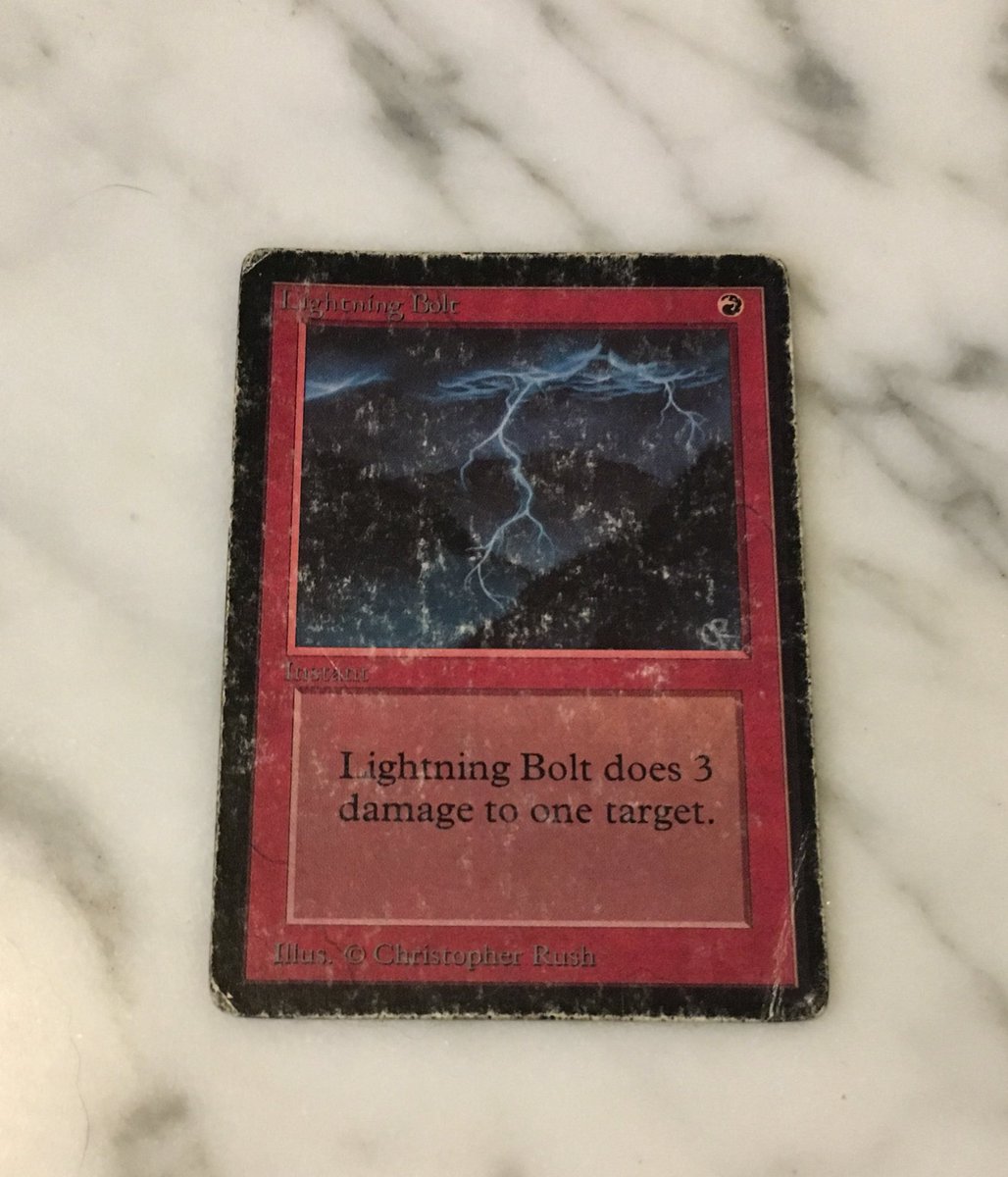 DiamondValley_'s tweet image. I don’t post my #magicmail very often, but this one made me happy. 

#oldschoolmtg 

P.S. if you’ve got cool old damaged stuff let me know, I collect them!