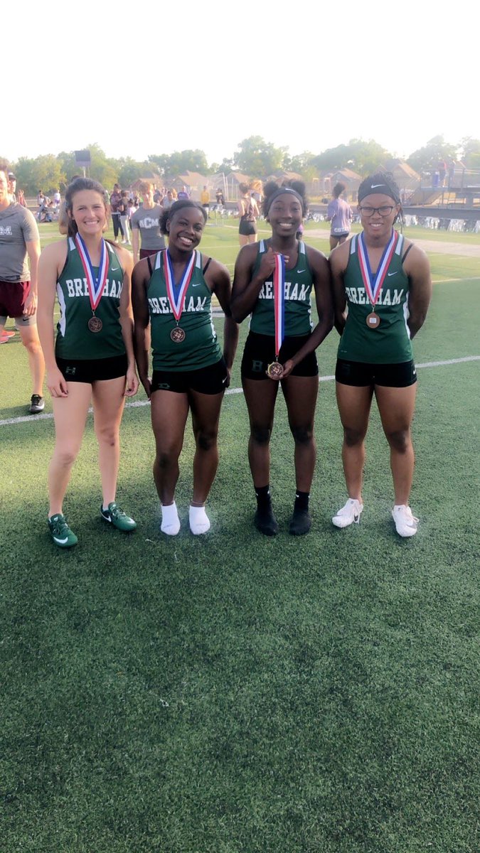 BrenhamISD's tweet photo. Congratulations to the Cubette Track Team for finishing 3rd at the District Meet in College Station, and to the top finishers who will be advancing to Area! https://t.co/nHjsfM54Gh #IChooseBrenham #BrenhamUnited https://t.co/zxy7mpK9dW