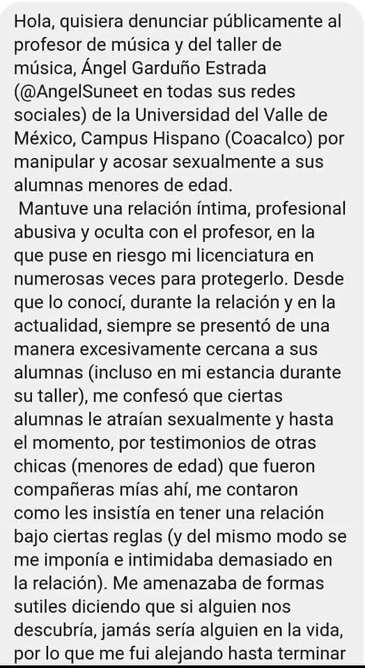 MeTooUniversidaddelValledeMéxico tweet media
