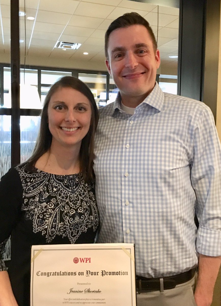 SSPS_WPI's tweet photo. Many congrats to @SSPS_WPI Jeanine Skorinko for her promotion to full professor! So deserved!! @psychology_wpi #ssps_wpi #WPI #SocialSciences #psychology https://t.co/qHazIuaMvW