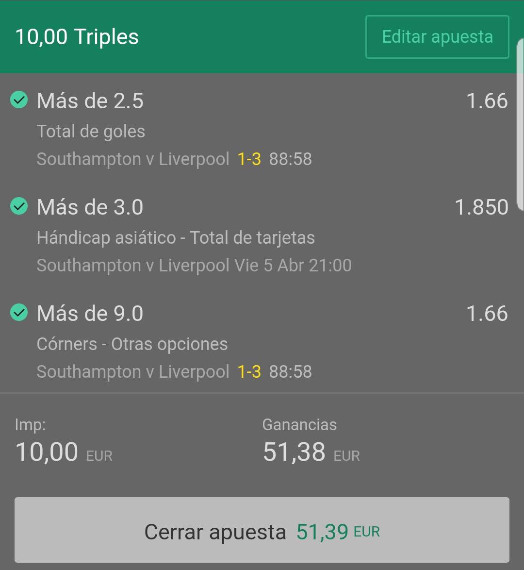 cholopick's tweet photo. #YoullNeverWalkAlone 

Seguimos sumando ✅

Club vip apuestas deportivas 

#apuestas #picksdeldia #tipster https://t.co/l3shglsFgf