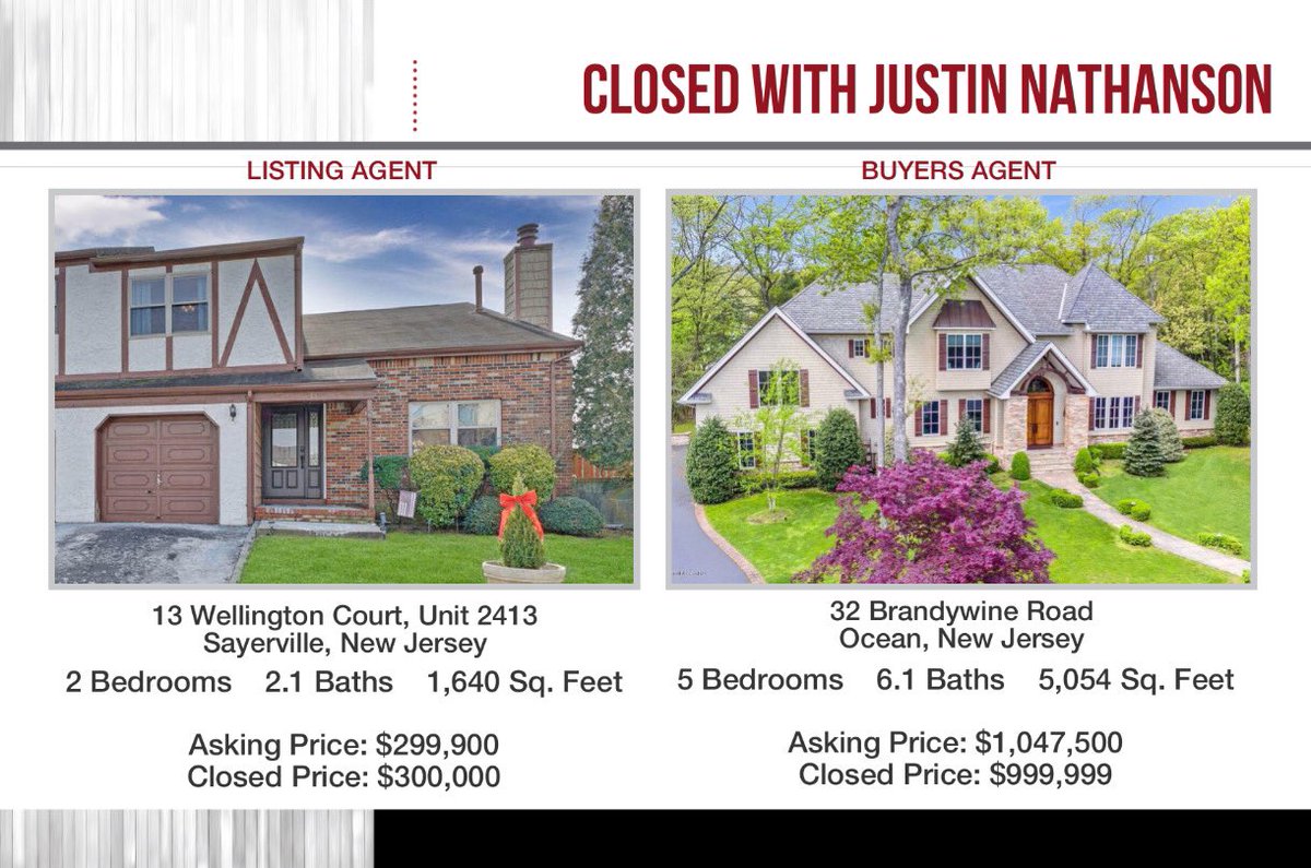 Middletown_NJ's tweet photo. THANK YOU & CONGRATS to my amazing clients Paul and Alexis Sciortino on the sale of their townhouse and purchase of their new home today! Best of Luck!! ๐ก #KellerWilliams #TeamNatale #JustinNathanson #AgentNate #LoveWhatIDo ๐ก๐๐ผ https://t.co/qCwxl8I7nC