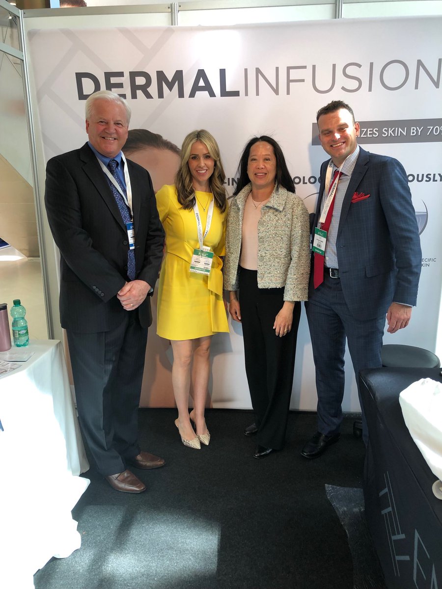 KLLing's tweet photo. I ran into my new ⁦@Allergan⁩ colleagues from ⁦@EnvyMedical⁩, David, Genevieve and Curt.  Welcome to the team! #AMWC2019 https://t.co/2E6ryLMfoy