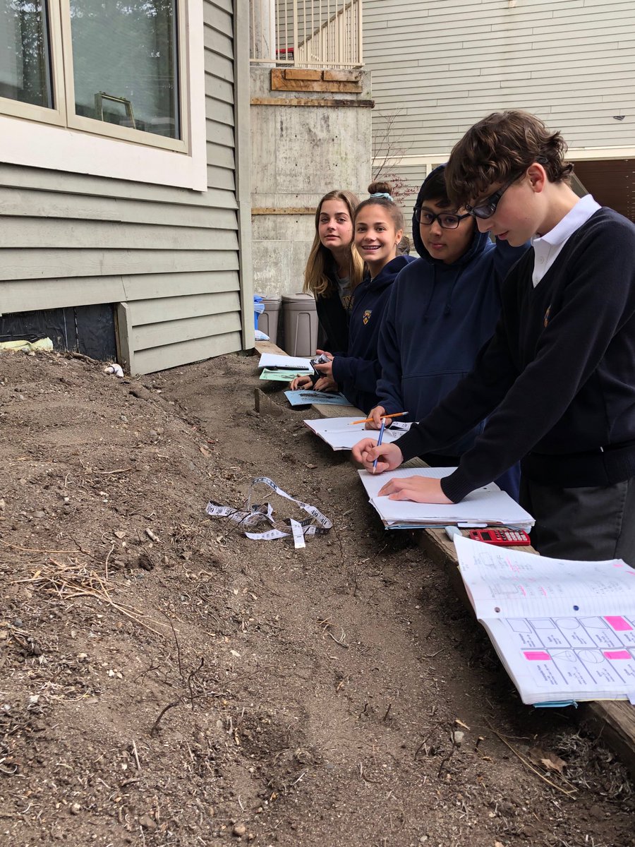 jacquijohnson's tweet photo. Real life gr 7 math problem solving - what is the volume of these planters? What will the cost of new soil be? #schoolbeautification #helpingheadofschool #mathisreal ⁦@CollingwoodCavs⁩ https://t.co/HoPA2Wq4jP