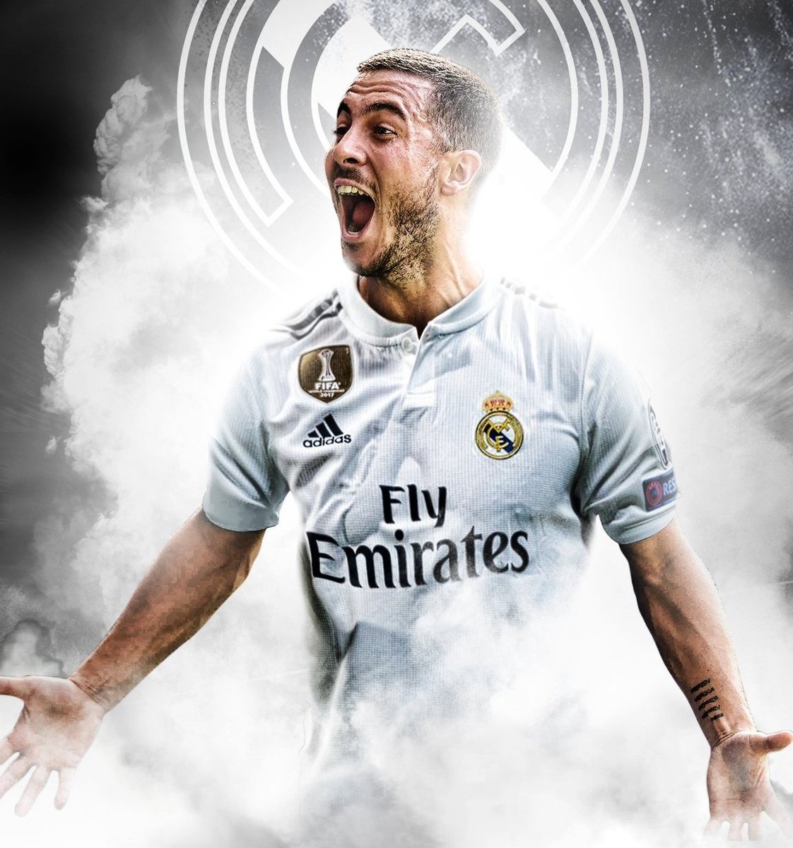 fubolmijo's tweet photo. Según medios españoles, Eden Hazard es nuevo jugador del Real Madrid.⚪

El acuerdo es total entre las tres partes.🔵

¿Les gusta su fichaje? https://t.co/Qa6UecfIbj