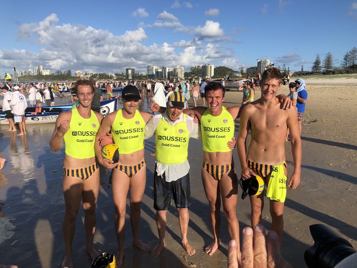 GOLD - Australian Champions Under 19 Male Boat Crew #mysurflife #nswataussies #aussies2019