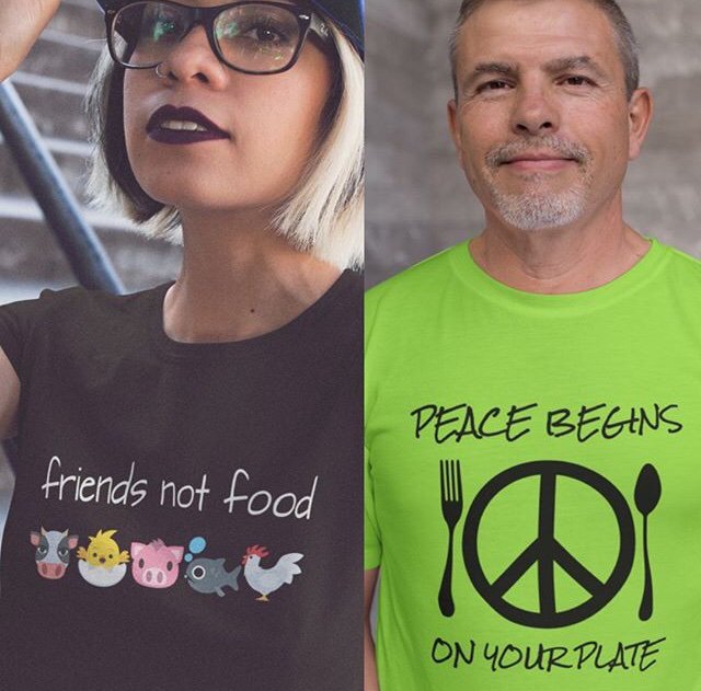 70+ Designs, advocacy to fitness &amp; more. Show your vegan pride. Lowest prices of the season on now! Order now via profile link. You’re going to love your new merch! 💚 #animals #animalrights #vegantshirts #veganapparel #vegangifts #govegan