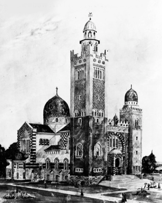 thirdstone_inc's tweet image. Here&apos;s a proposed sketch I had of of it. Looks like the same one (ca. 1910s) #yegheritage #yegarchitecture