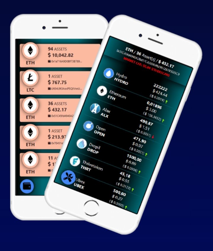 eTrackerWeb's tweet photo. Multi Crypto Portfolio.
12 Blockchains &amp; 100% tokens listed (*).
Automatic token addings.
#crypto #cryptocurrency #Cryptocurrencies #Criptomonedas #ETH #BTC #Bitcoin #NPXS #Litecoin #TRON #neo #altcoinnews #Airdrops 
Download app https://t.co/3KSPCVhA1j https://t.co/YcJq217EnC