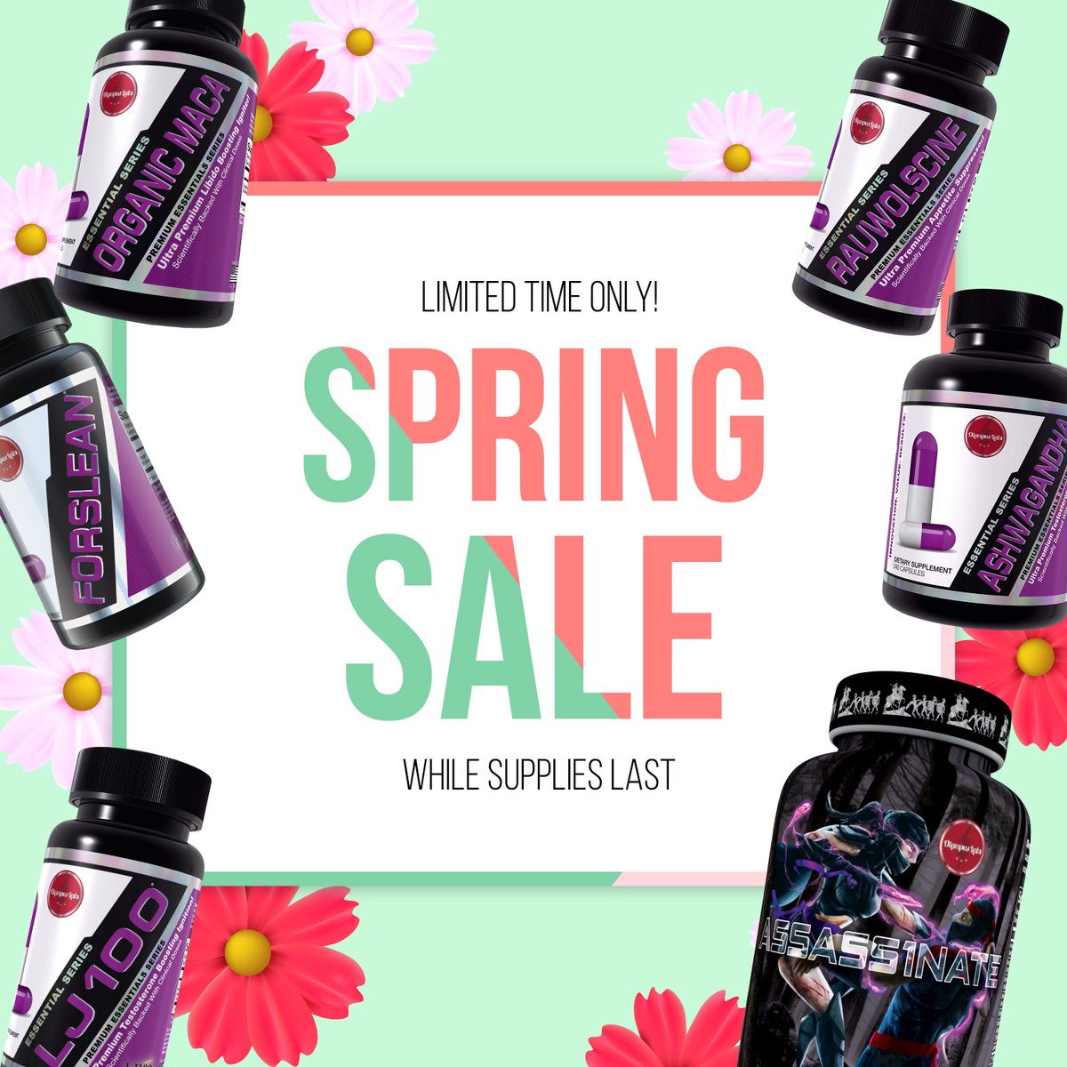🐰🐣🌷💐🎀🎉Nothing Screams #Spring More Than A HUGE Spring #Sale!!🐰🐣🌷💐🎀🎉
. 
⏰Limited Time Only ⏰
.
📲Click The Link In The Bio To Leap Into Spring Savings --><a href="/Olympus_labs/">Olympus Labs</a> Or ow.ly/azTo30olhUV  #SpringsSavings #SaveBig #Celebrate #Supplements#Olhero #Olympuslabs
