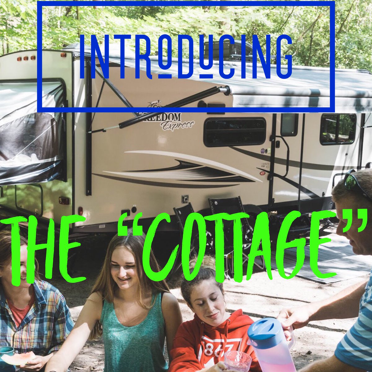 castawaynorth's tweet photo. #tgif our trailers love the #weekend just like you. Meet our “Cottage” #onwheels #ontheroad #rvlife #gorving #outdoorsy #rvezy We deliver#opbrontecreek @hamiltonconservation @conservationhalton #burlington #oakville #hamilton #toronto #Pinerypp #glamping #nohotels #rustonrv https://t.co/cAu8osUT0l
