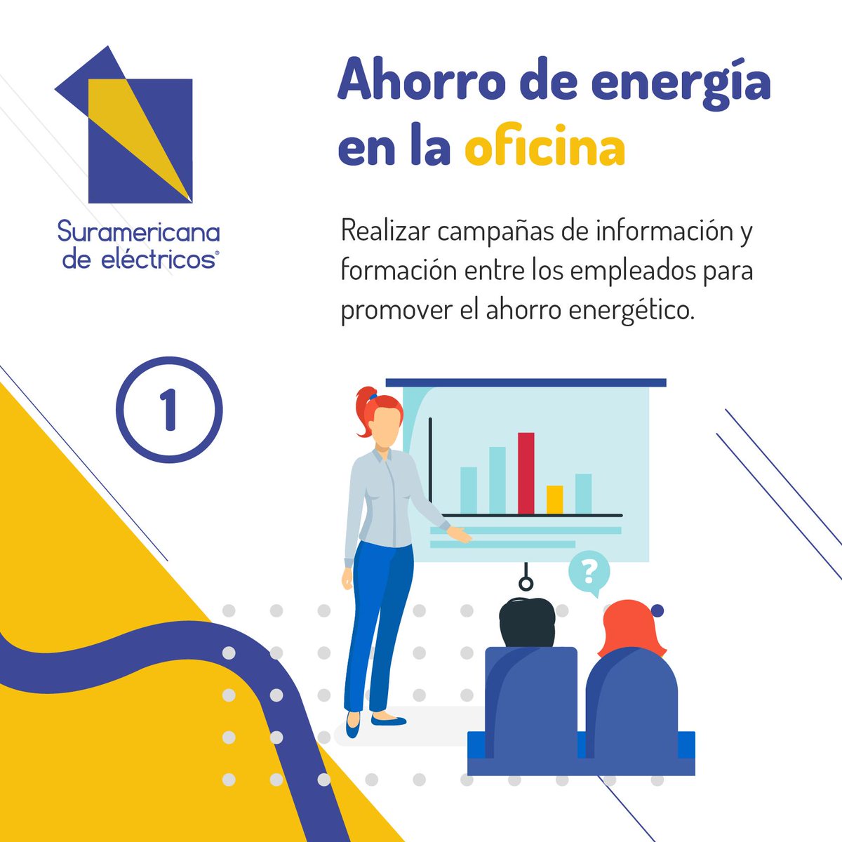 SuraElec's tweet photo. Tips de ahorro energético en la oficina.

CONTÁCTENOS
SOACHA CUNDINAMARCA
Cra 4 No. 15-80
Tel.: 57 - 1 - 722 7904 · 722 7905 · 722 7906

#suramericanadeelectricos #electricos #soacha #barranquilla #suministros #iluminación #eco #ahorra https://t.co/WeQrutFzqr