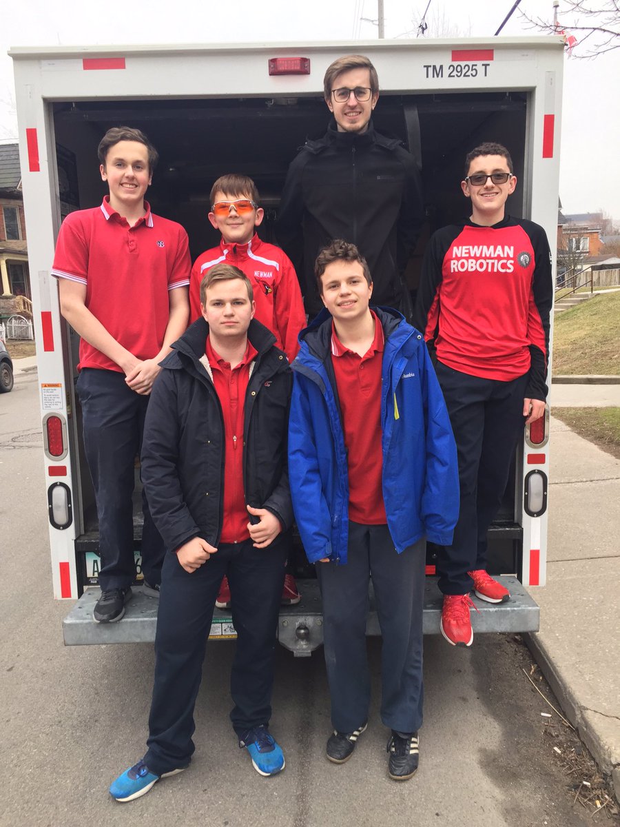 Newman Robotics (@frc4618) on Twitter photo Take Two! See you @McMaster University. Come cheer us on #hometowncrowd <a href="/cnewmannews/">St. John Henry Newman CSS</a> Take Two! See you @McMaster University. Come cheer us on #hometowncrowd <a href="/cnewmannews/">St. John Henry Newman CSS</a>