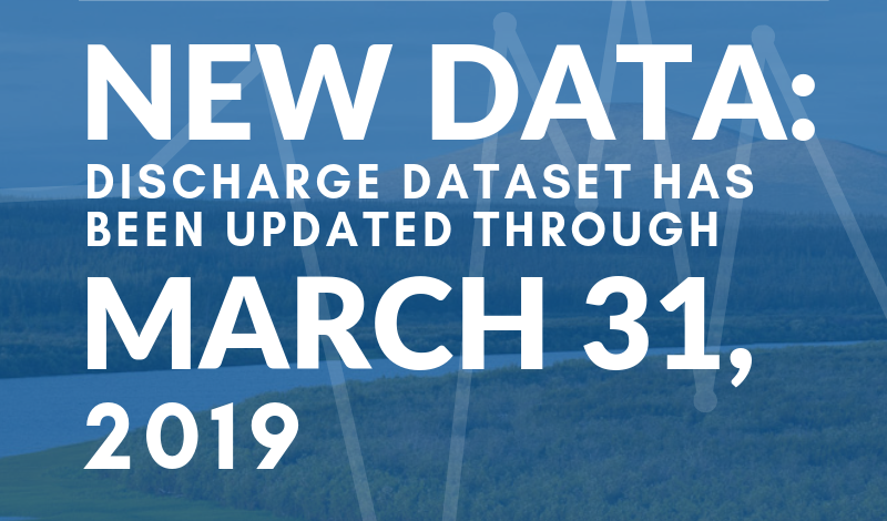 Arctic_Rivers's tweet photo. New data. Daily discharge data has been updated through March 31, 2019. These #data are free to use: https://t.co/WUuJgTPTI4 #ScienceTwitter https://t.co/NxpG17REsG