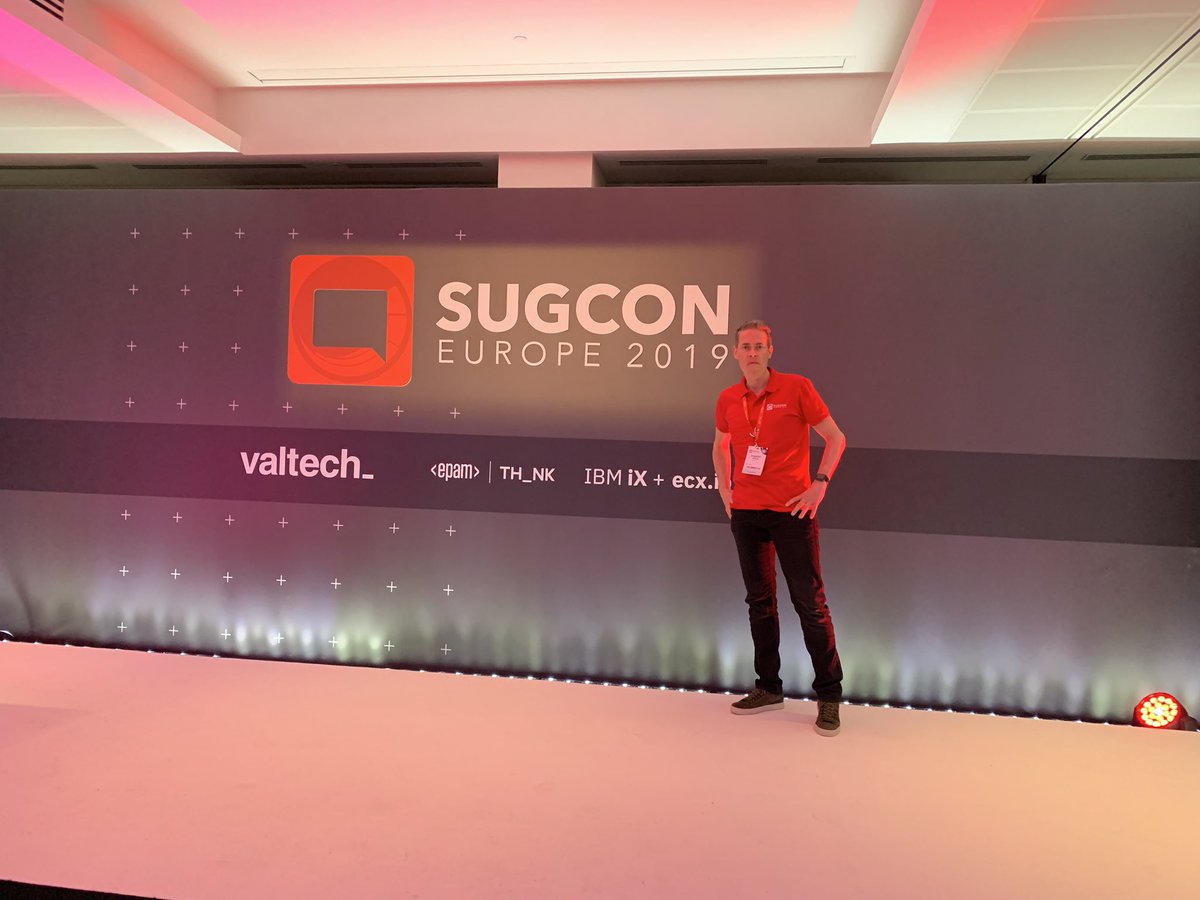 Thanks all for coming to #sitecore’s #SUGCON Europe 2019, it was a blast!