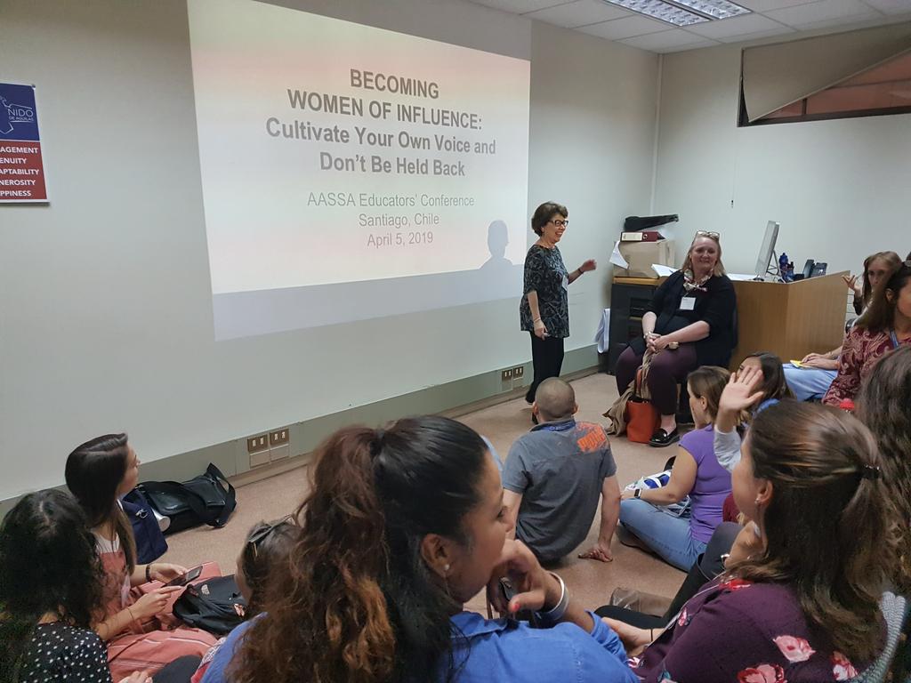 AYetsko's tweet photo. Packed!!! @MadeleineHeide #AASSA19 #BeMDA Women are ready drive excellence in schools and have packed the room! https://t.co/sOxcdpHdif